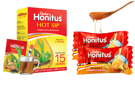 Honitus Hot Sip & Cough Drops